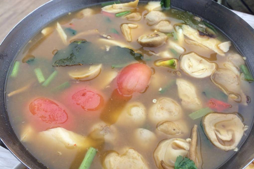 ต้มแซ่บเห็ด