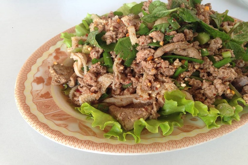 ลาบเนื้อ